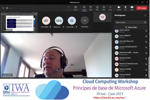 IWA Event: Workshop Cloud Computing : Principes de base de Microsoft Azure - 30 mai à 2 juin 2023 - en partenariat avec Global Technology Solutions & Services, France